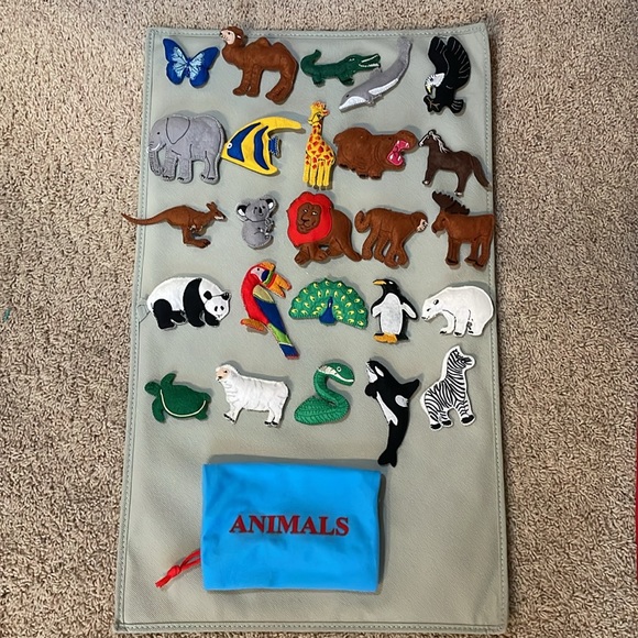 FAO Schwarz world map wall mat & carry - Picture 3 of 8